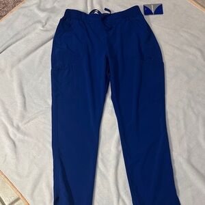 Ladies Blue Scrub Pants NWT